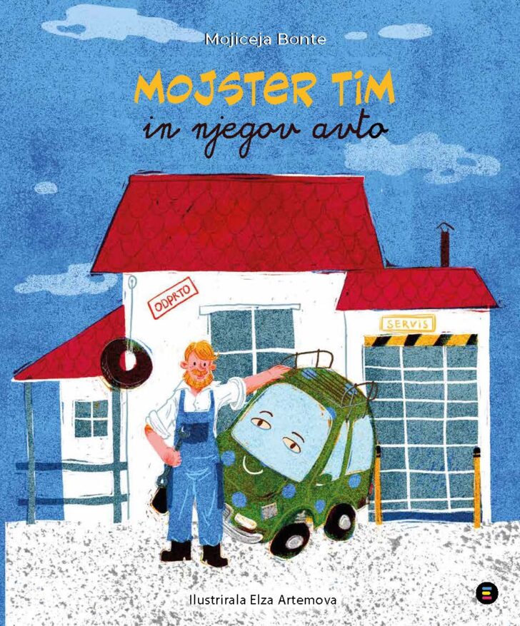 mojster tim in njegov avto naslovnica